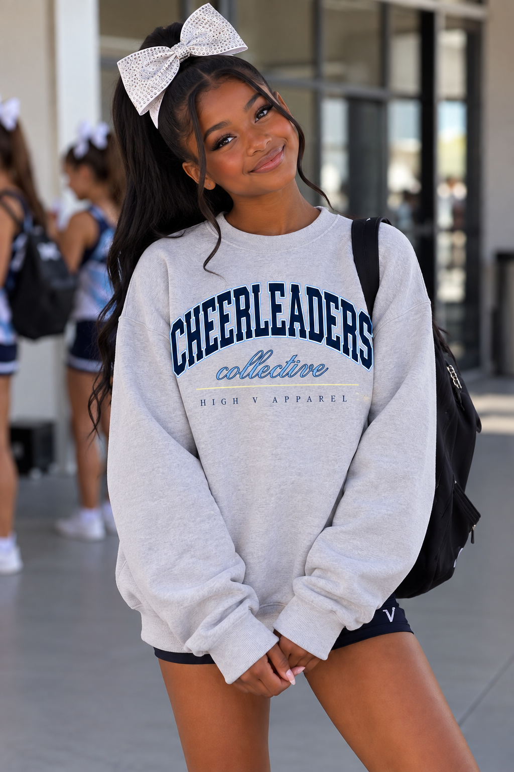Cheerleaders Collective Crewneck - Grey