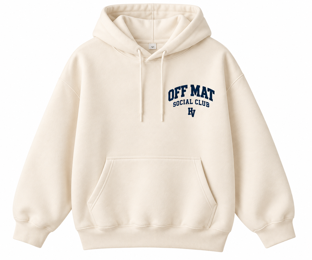 Off Mat Social Club Hoodie - White