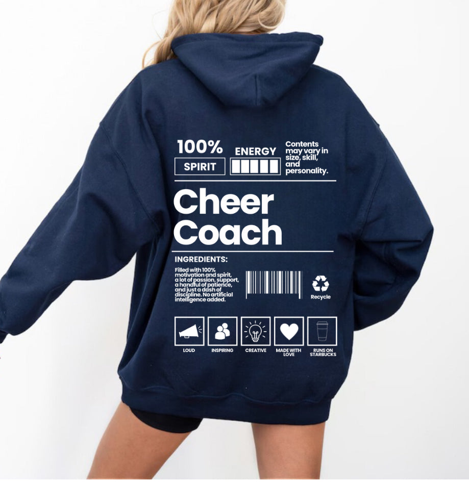 Cheer Coach Hoodie
