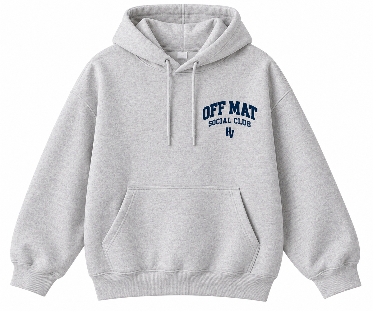 Off Mat Social Club Hoodie - Grey