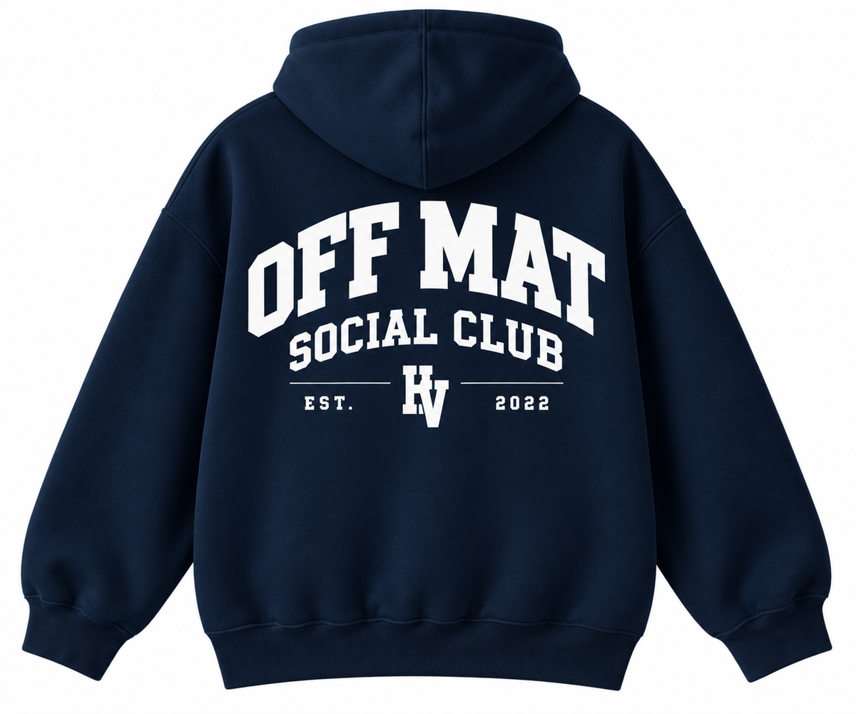 Off Mat Social Club Hoodie - Navy