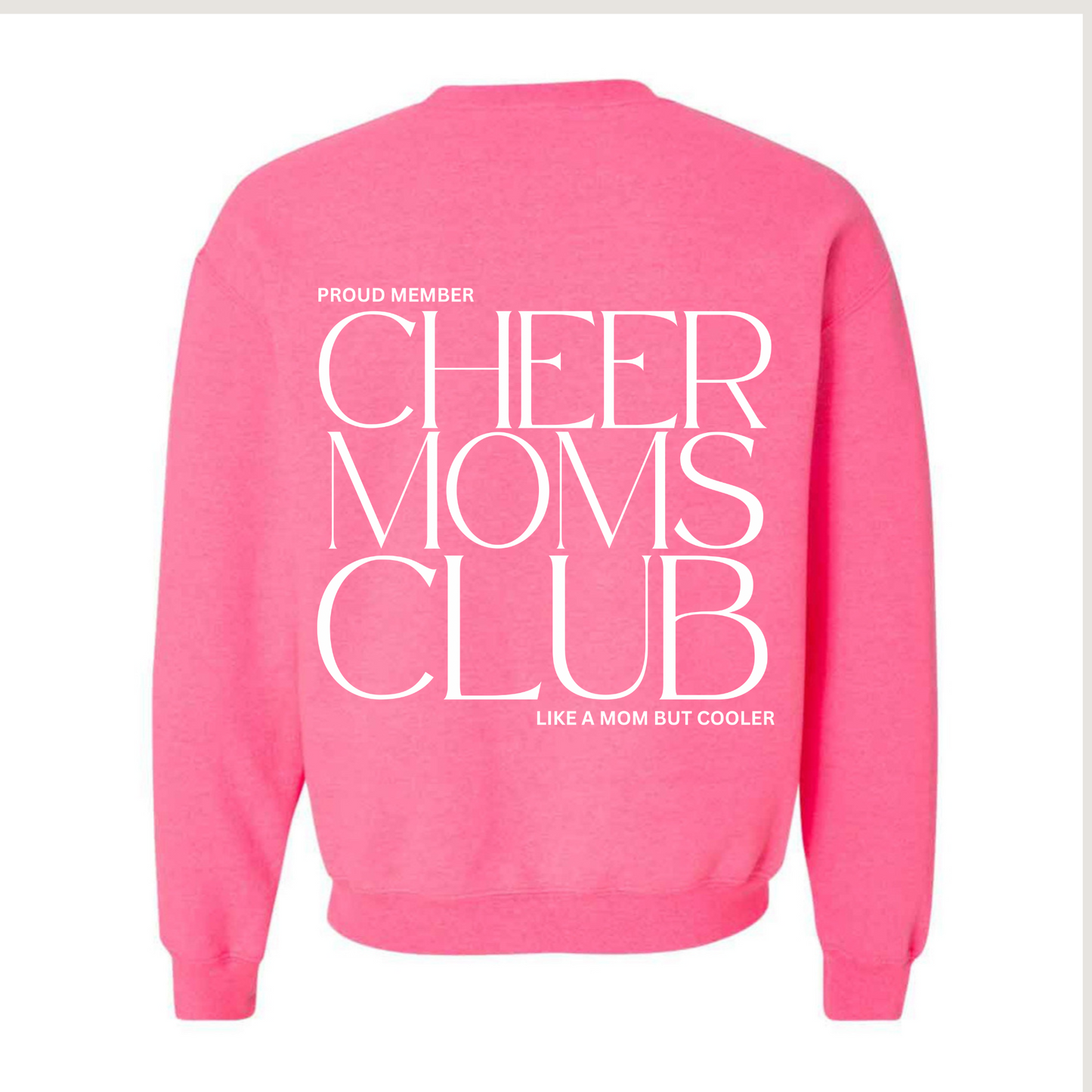 cheer mom club crew