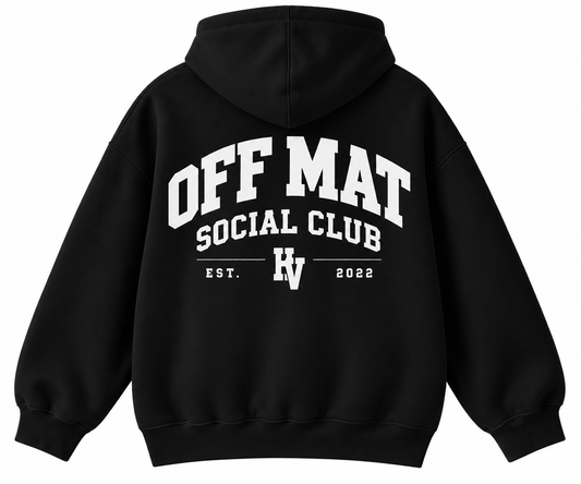 Off Mat Social Club Hoodie - Black