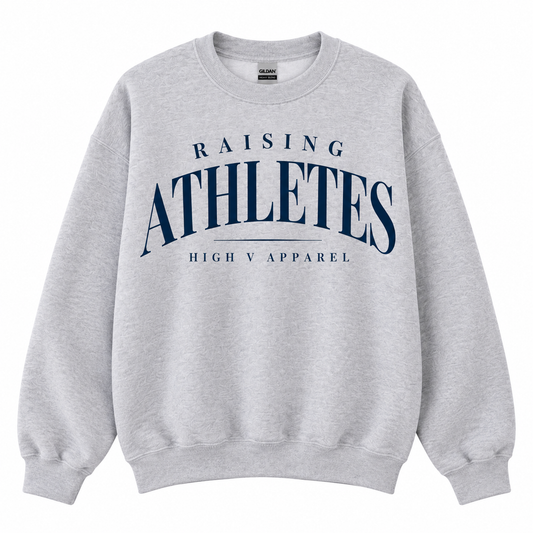 Raising Athletes Crewneck - Grey