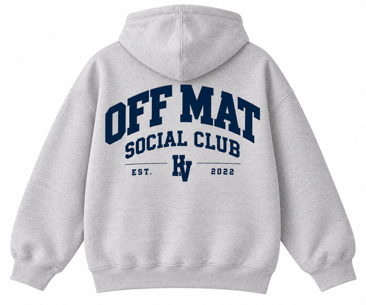 Off Mat Social Club Hoodie - Grey