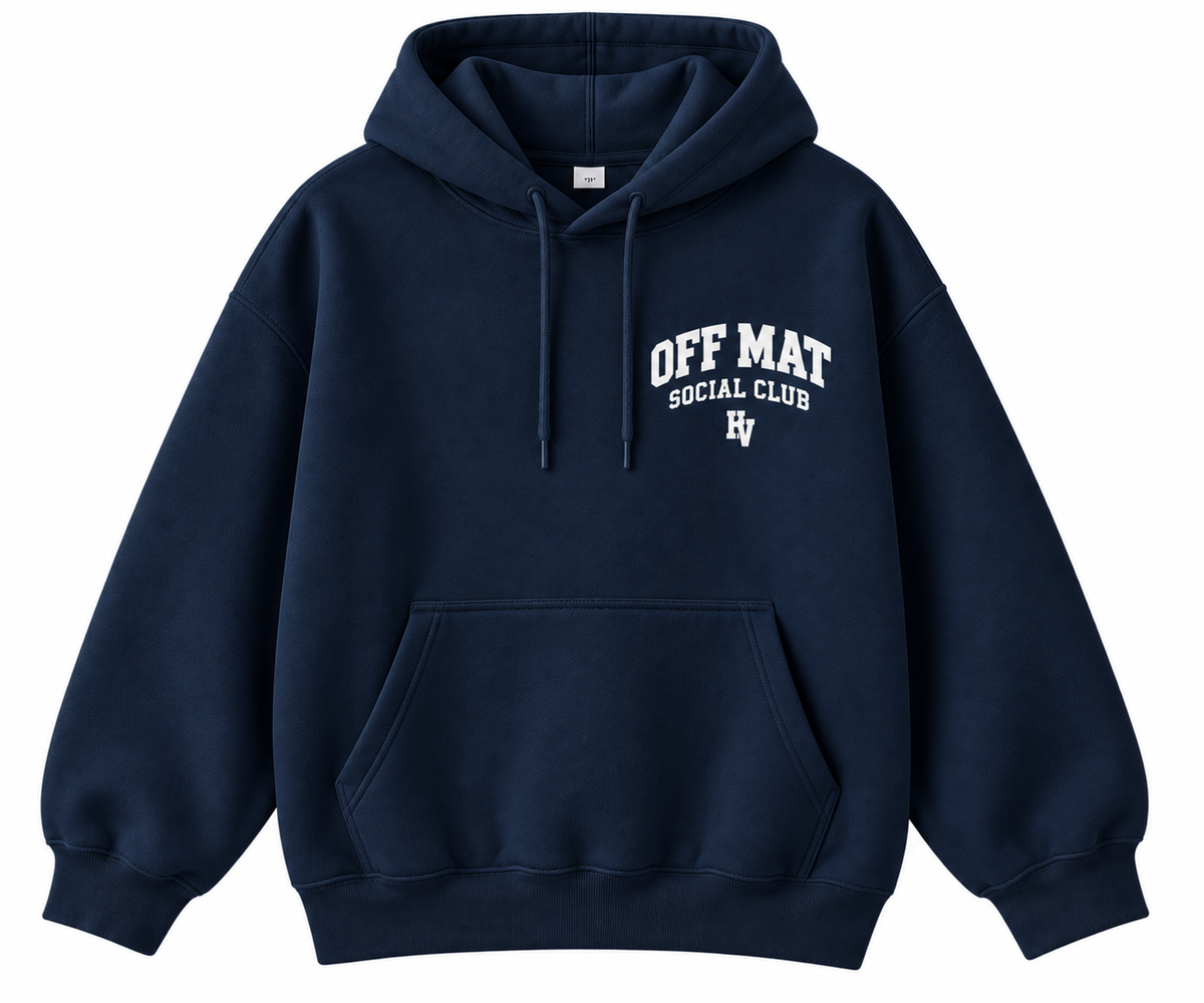 Off Mat Social Club Hoodie - Navy