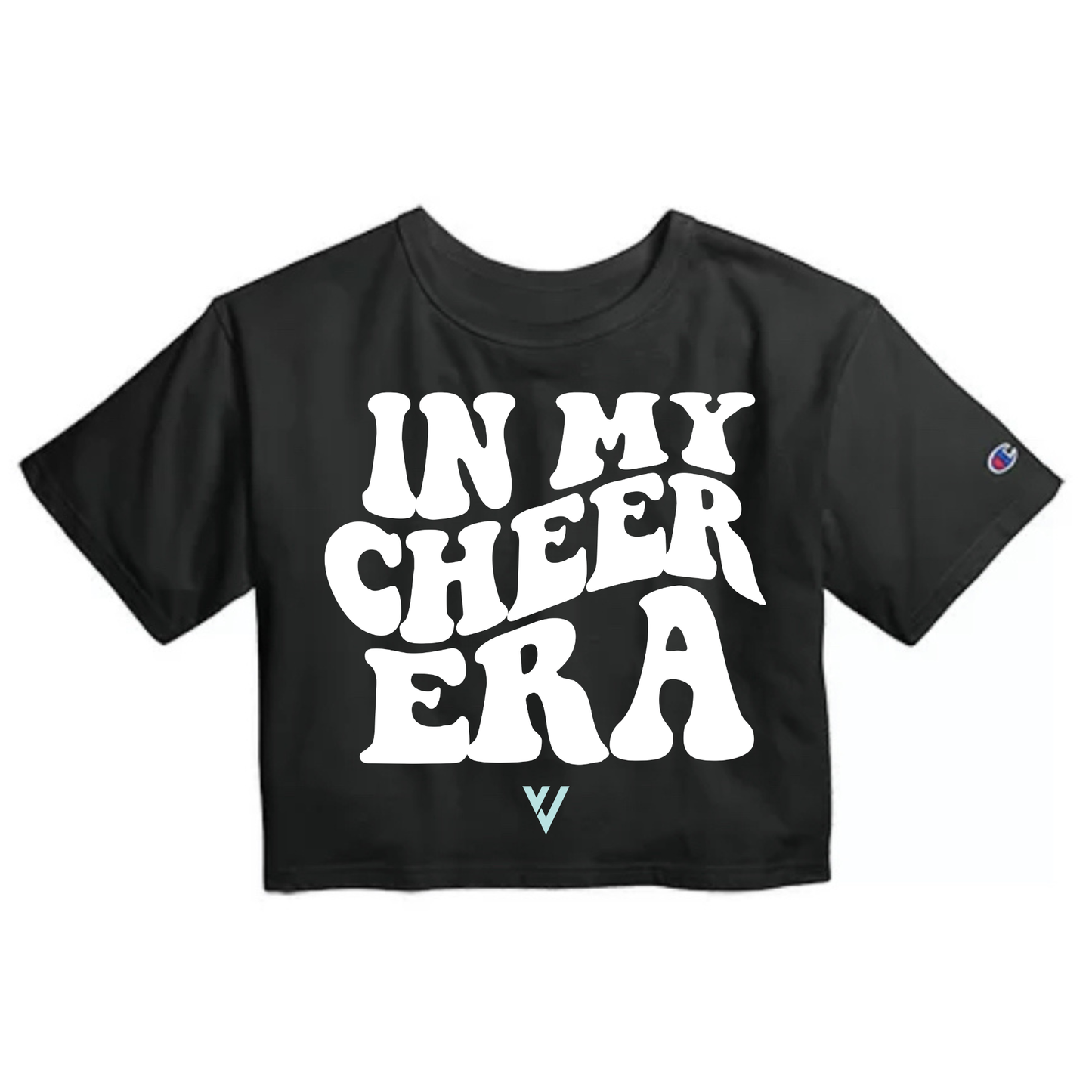In My Cheer Era Crop Tee