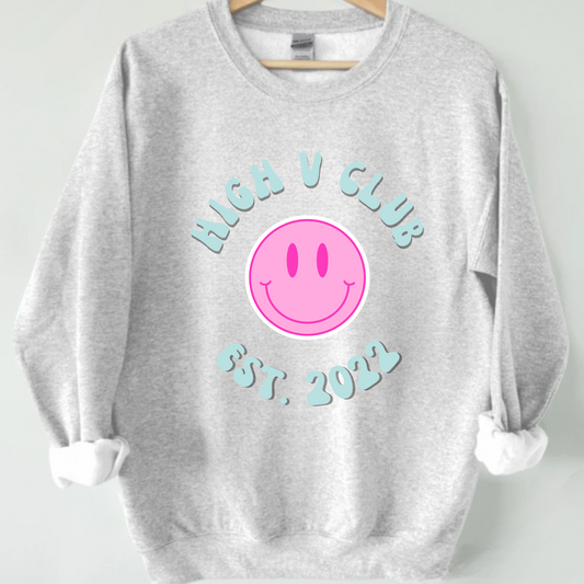 High V Club Crewneck