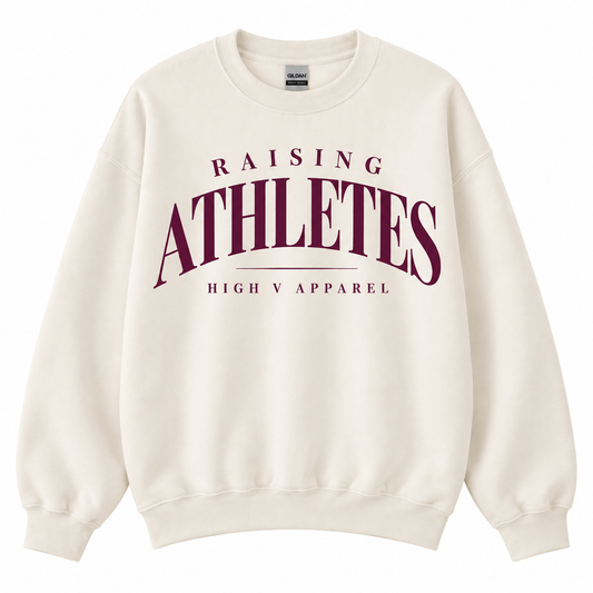 Raising Athletes Crewneck - Ivory