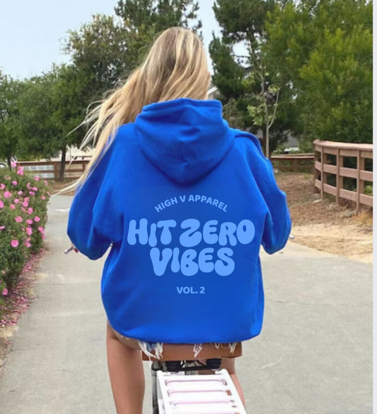 Hit Zero Vibes Puff - Blue