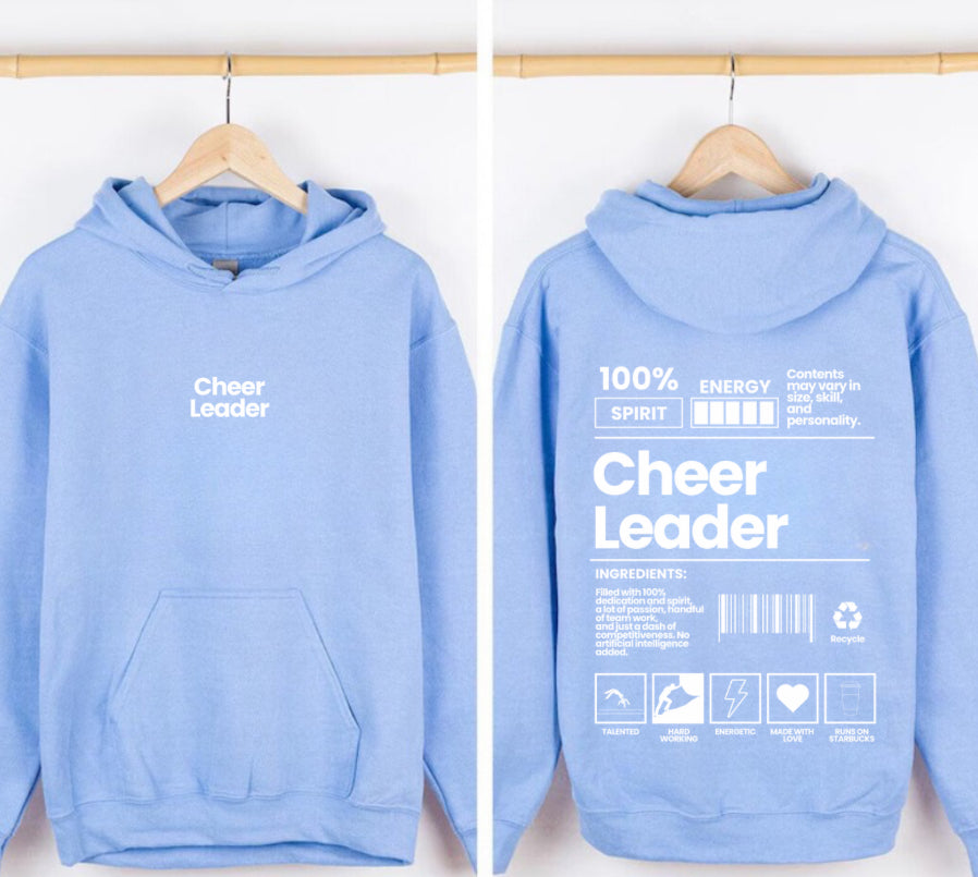cheerleader definition hoodie
