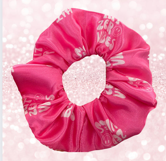 Hit Zero Vibes Scrunchie