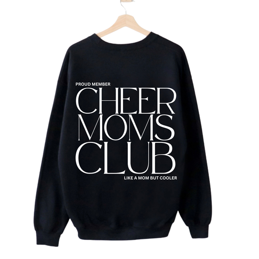 Cheer Moms Club Crewneck