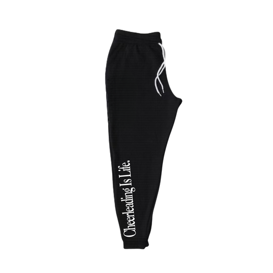 Cheerleading Is Life Sweatpants - Black