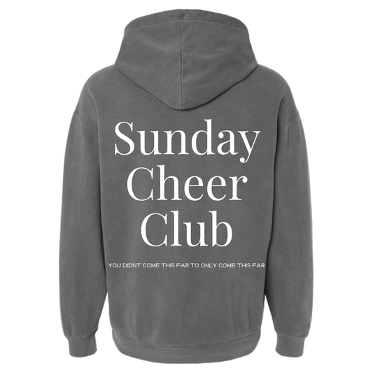 Sunday Cheer Club Hoodie - Pepper