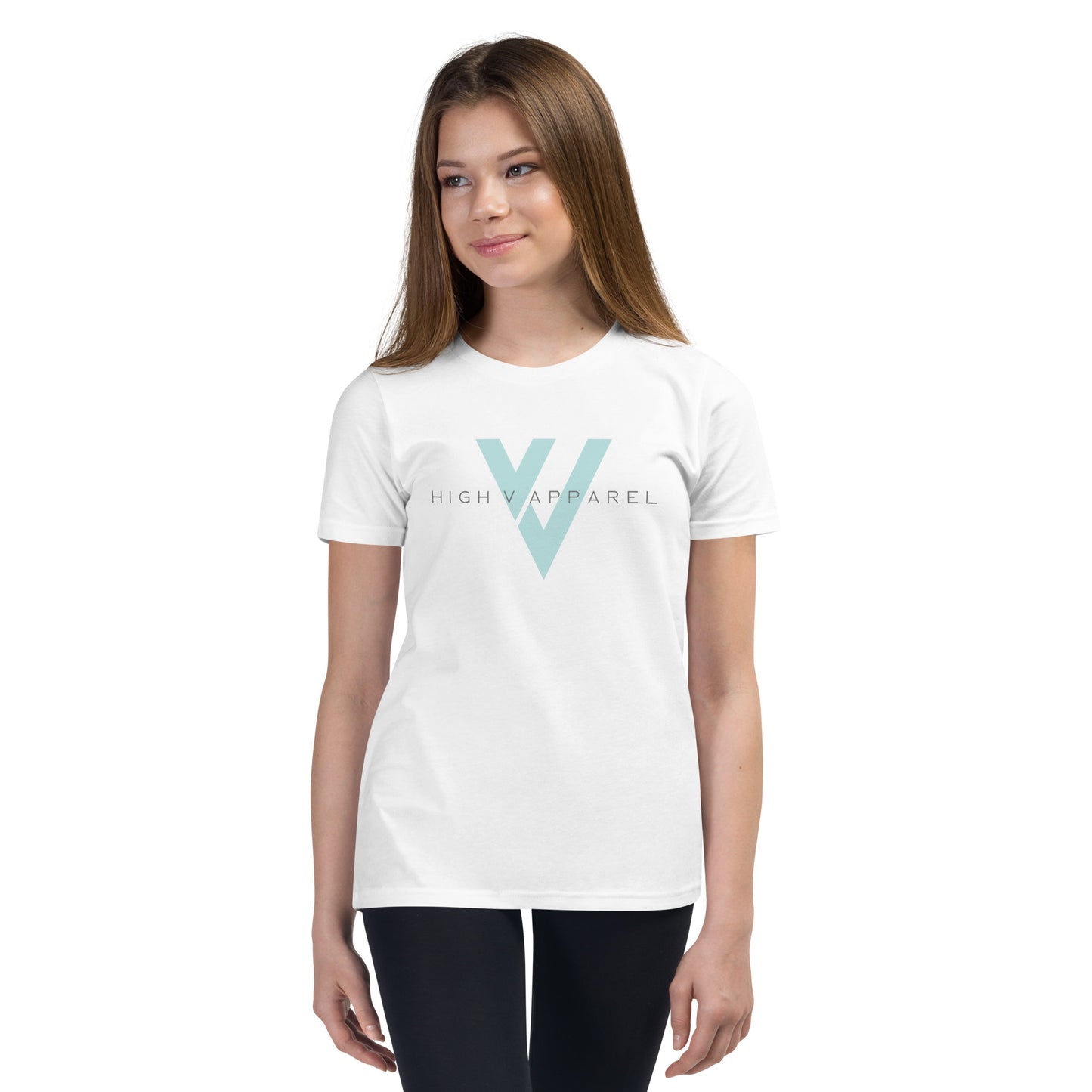 youth high v apparel tee
